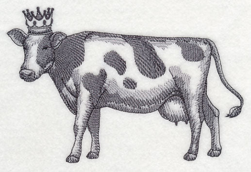 Cow in Crown