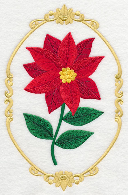 Poinsettia Cameo