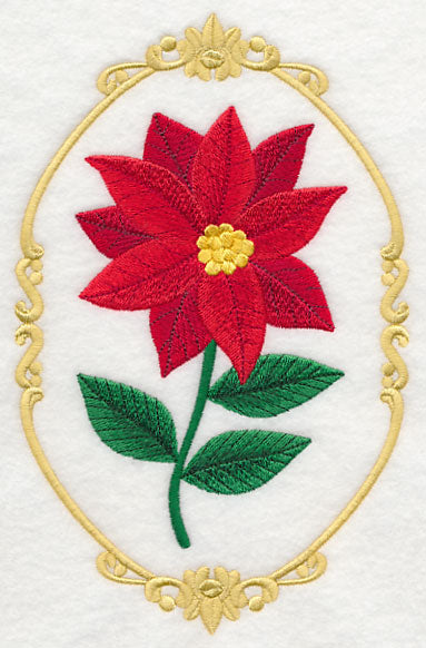 Poinsettia Cameo