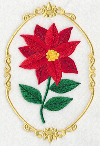 Poinsettia Cameo