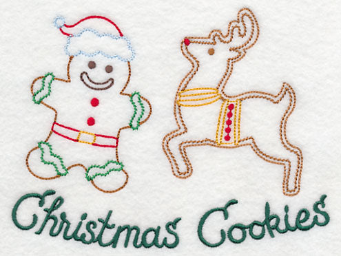 Sweet Christmas Cookies (Vintage)