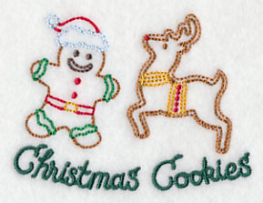 Sweet Christmas Cookies (Vintage)