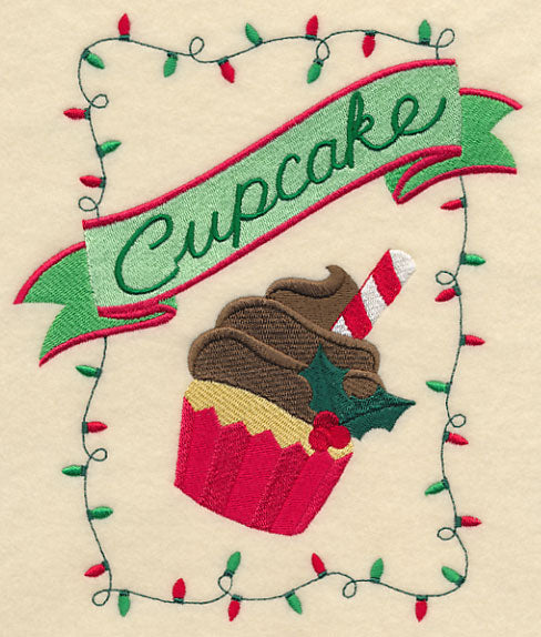 Sweet Christmas Cupcake