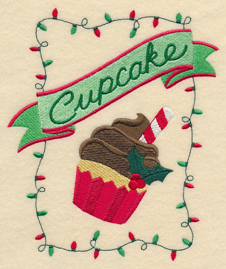 Sweet Christmas Cupcake