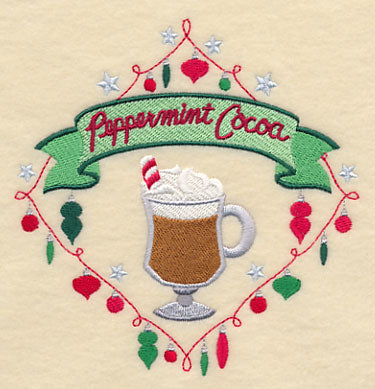 Sweet Christmas Peppermint Cocoa Diamond