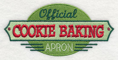 Official Cookie Baking Apron