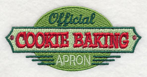 Official Cookie Baking Apron