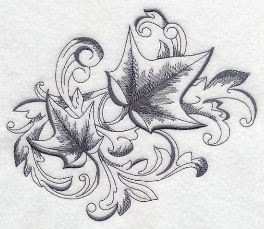 Baroque Ivy Flourish