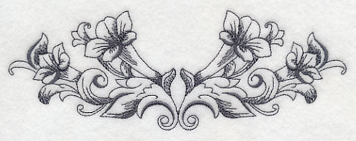 Baroque Trumpet Vine Spray