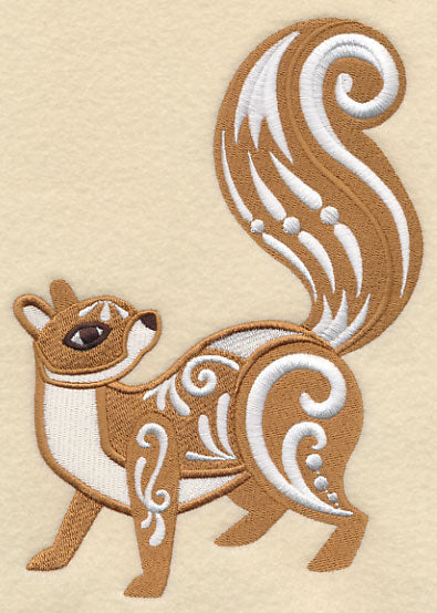 Squirrel with Flourish