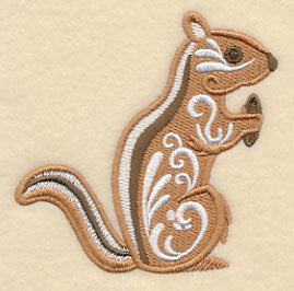 Chipmunk with Flourish