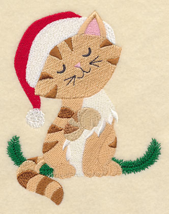 Christmas Kitten 2