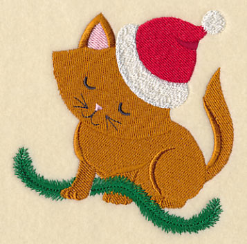 Christmas Kitten 3