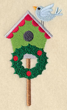 Winter Wonderland Birdhouse 2