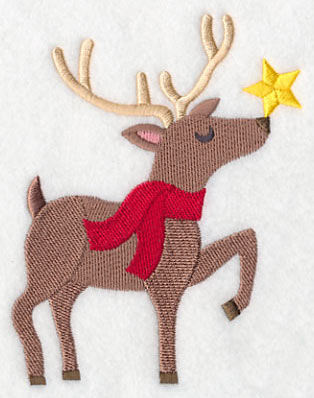 Reindeer with Star