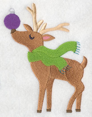 Reindeer with Ornament