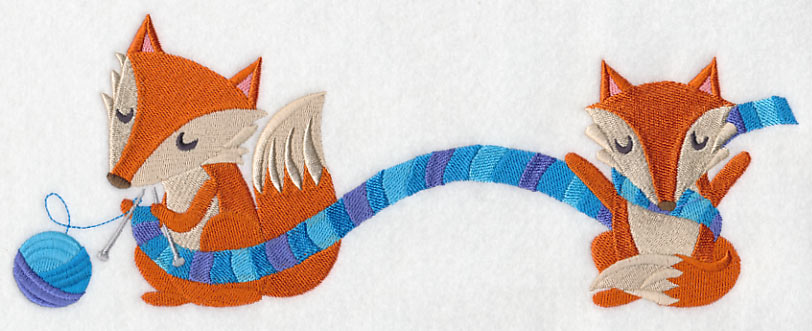 Knitting with Foxes