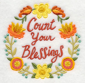 Count Your Blessings Wreath
