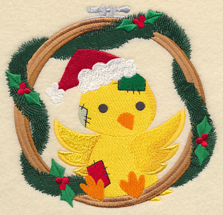 Hoop It Up Christmas Chick