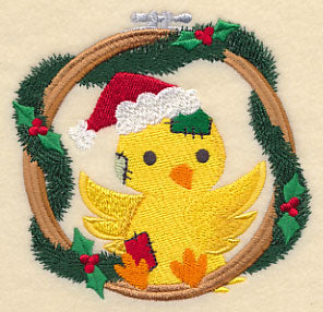 Hoop It Up Christmas Chick