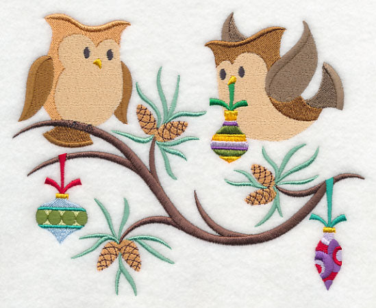 Deck the Halls with Christmas Owls