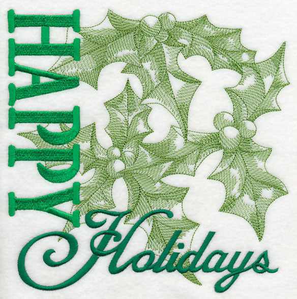 Happy Holidays Square