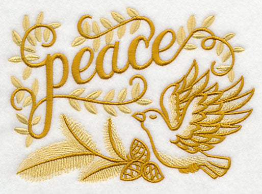 Christmas Peace and Dove