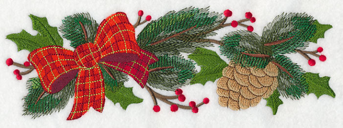 Pining for Christmas Border