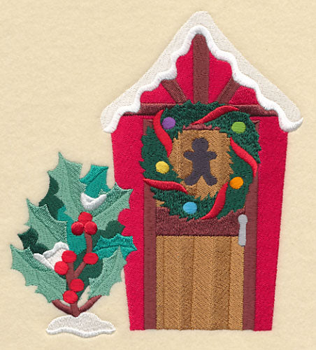 Christmas Outhouse - His