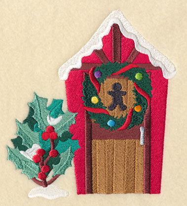 Christmas Outhouse - His