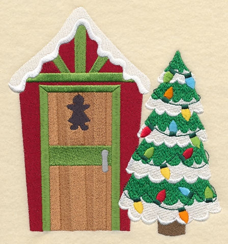 Christmas Outhouse - Hers
