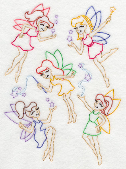 Flight of Fairies (Vintage)