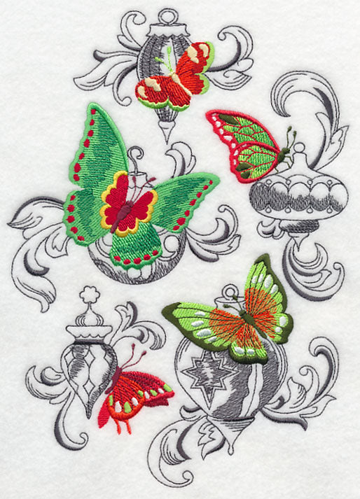 Butterflies at Christmas