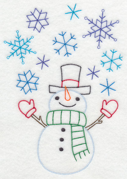 Snowman in Winter Wonderland (Vintage)