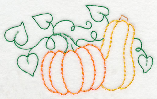 Pumpkin Pair (Vintage)