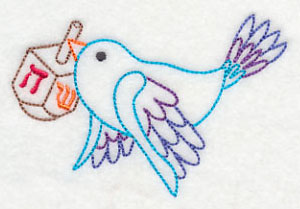 Dreidel in Flight 1 (Vintage)