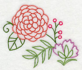 Autumn Flowers and Berries (Vintage)