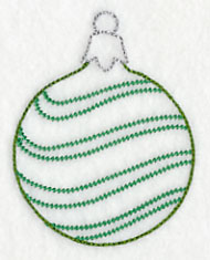 Very Merry Christmas Ornament 1 (Vintage)