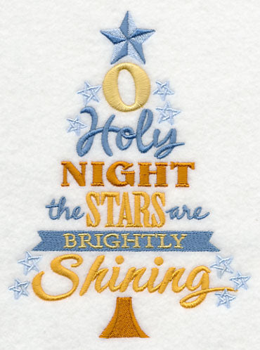 O Holy Night Christmas Tree