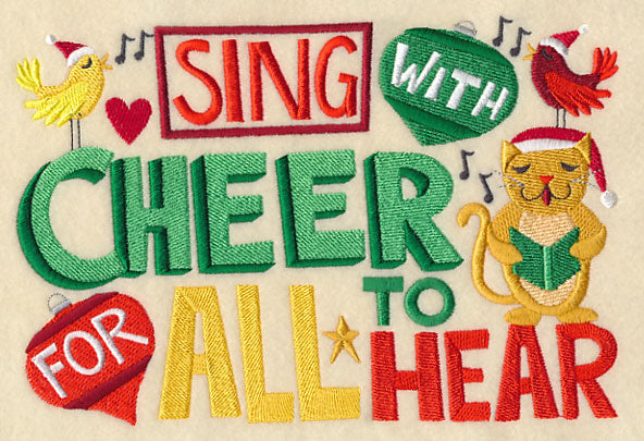 Sing With Cheer for All to Hear