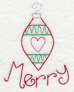 Merry Ornament (Vintage)