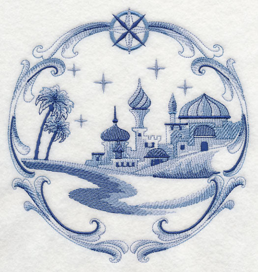 Delft Blue Nativity Bethlehem