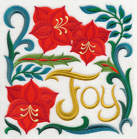 Art Nouveau Joy with Amaryllis