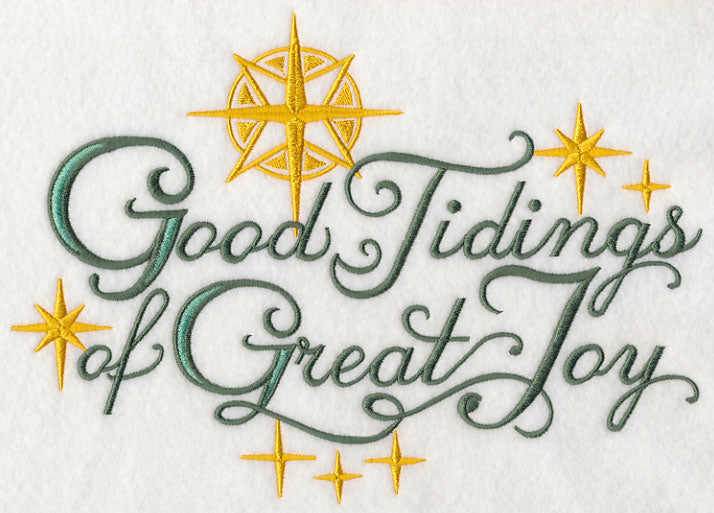 Good Tidings of Great Joy