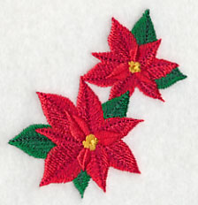 Poinsettia Pair