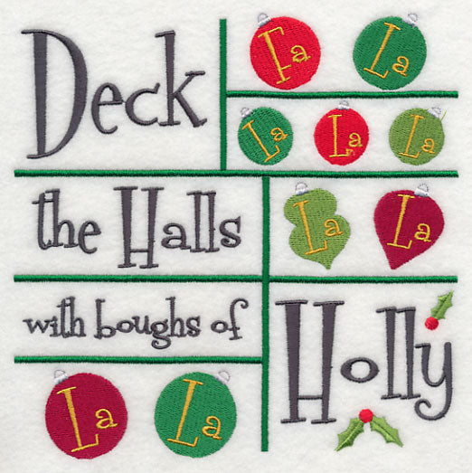 Deck the Halls with Boughs of Holly