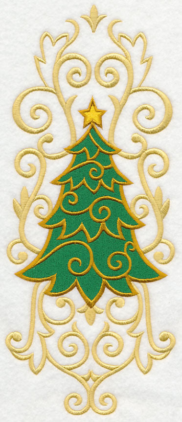 O Christmas Tree in Filigree Spray