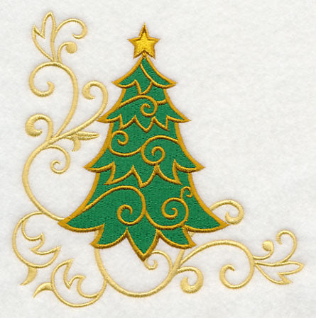 O Christmas Tree in Filigree Corner