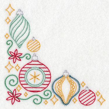 Merry and Bright Ornament Corner