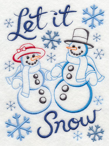 Let It Snow with Snowmen